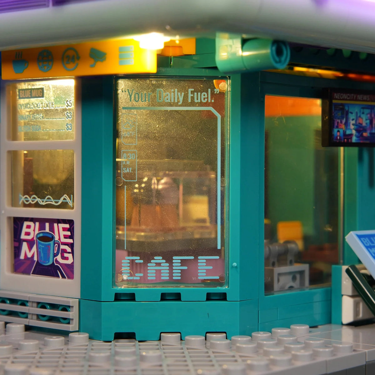 Lumibricks Detective's Office (2134 pcs) building set with built-in LED lights