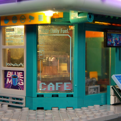 Lumibricks Detective's Office (2134 pcs) building set with built-in LED lights