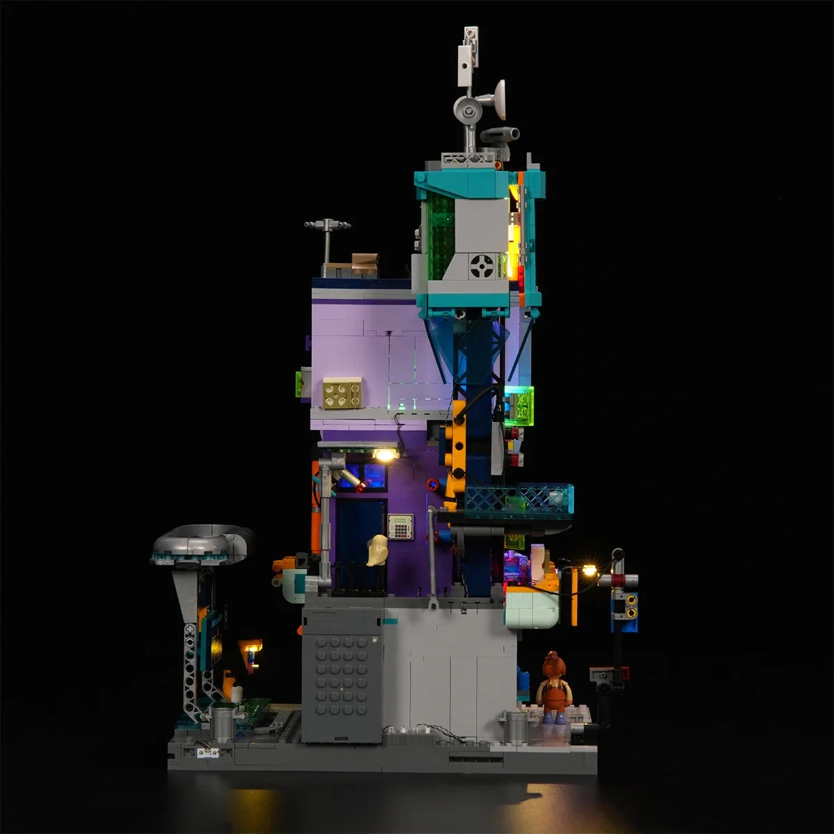 Lumibricks Detective's Office (2134 pcs) building set with built-in LED lights