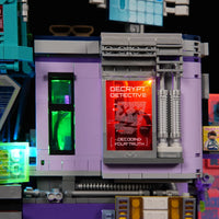 Lumibricks Detective's Office (2134 pcs) building set with built-in LED lights