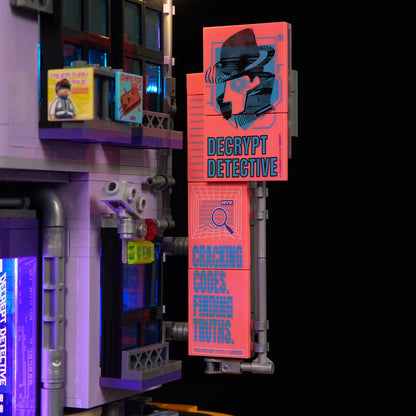 Lumibricks Detective's Office (2134 pcs) building set with built-in LED lights