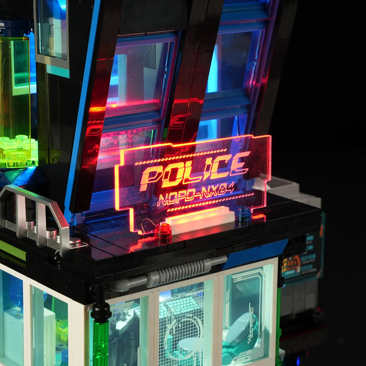 Cyberpunk Police HQ