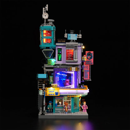 Lumibricks Detective's Office (2134 pcs) building set with built-in LED lights