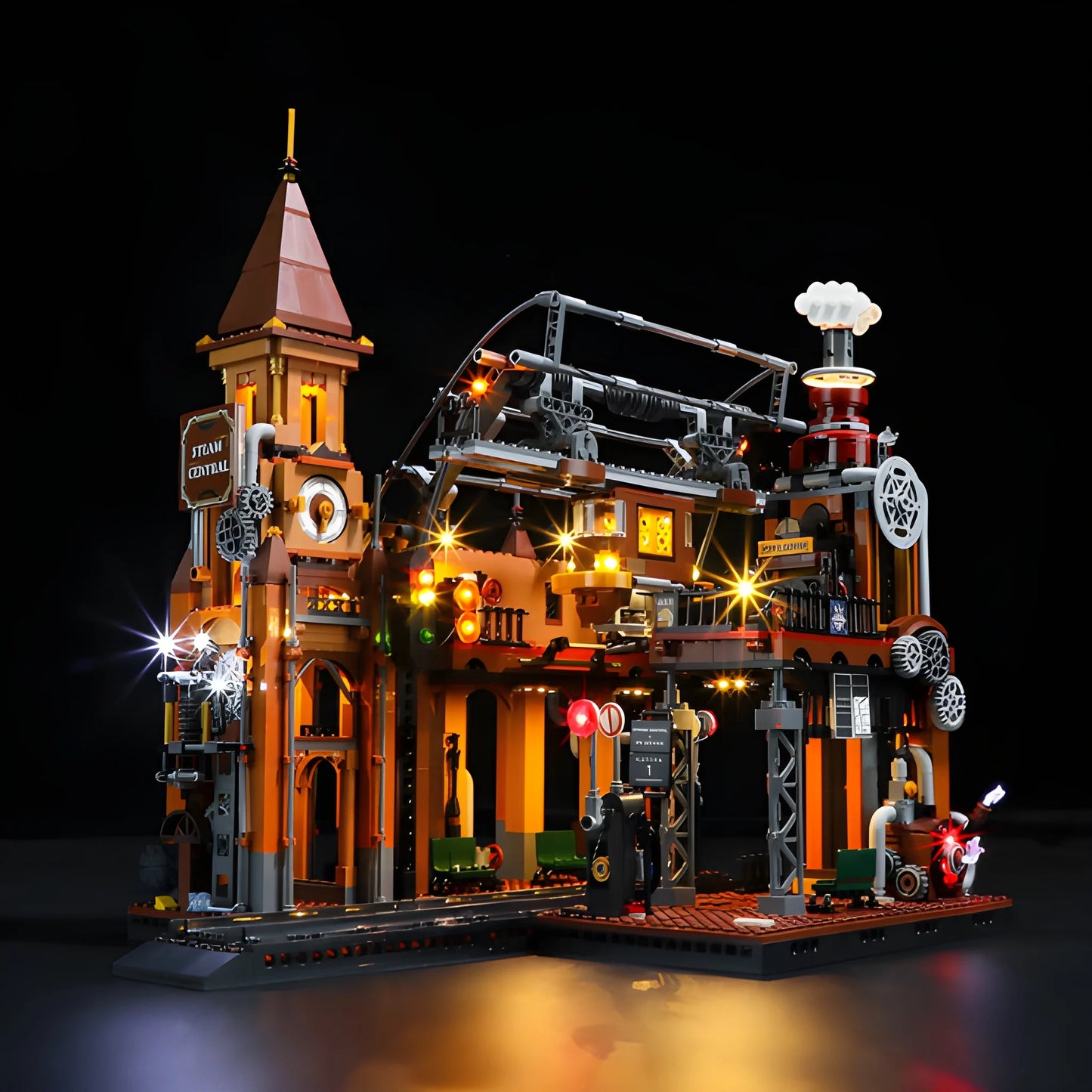 Steampunk Train Station