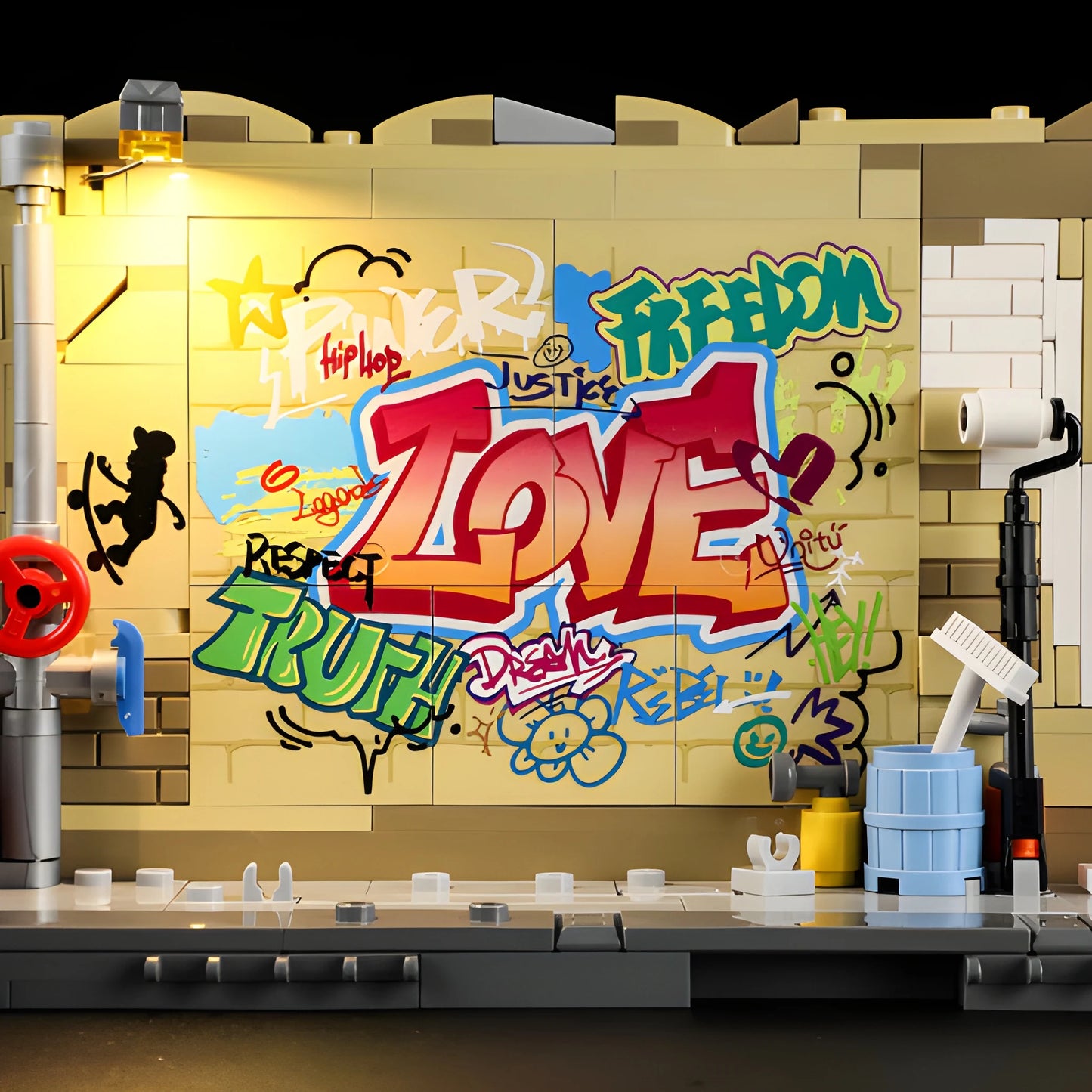 Graffiti Bus Stop