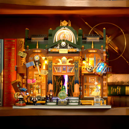 Steampunk Time Rift Library