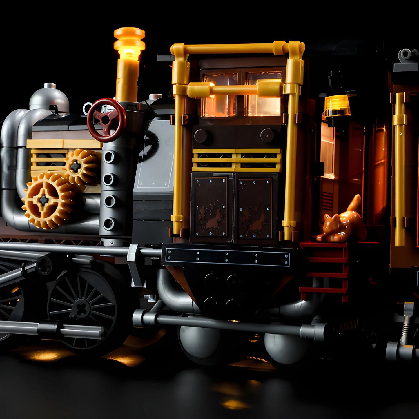 Steampunk Ore Train