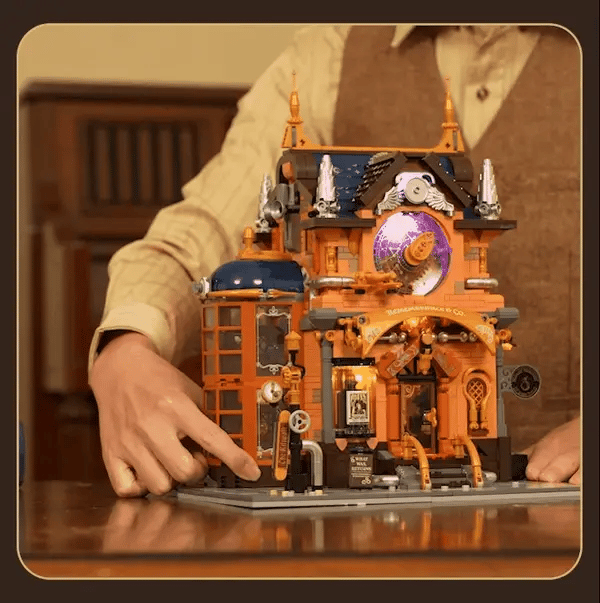Steampunk Memory Magic Shop