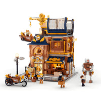 Steampunk Mechanical Workshop