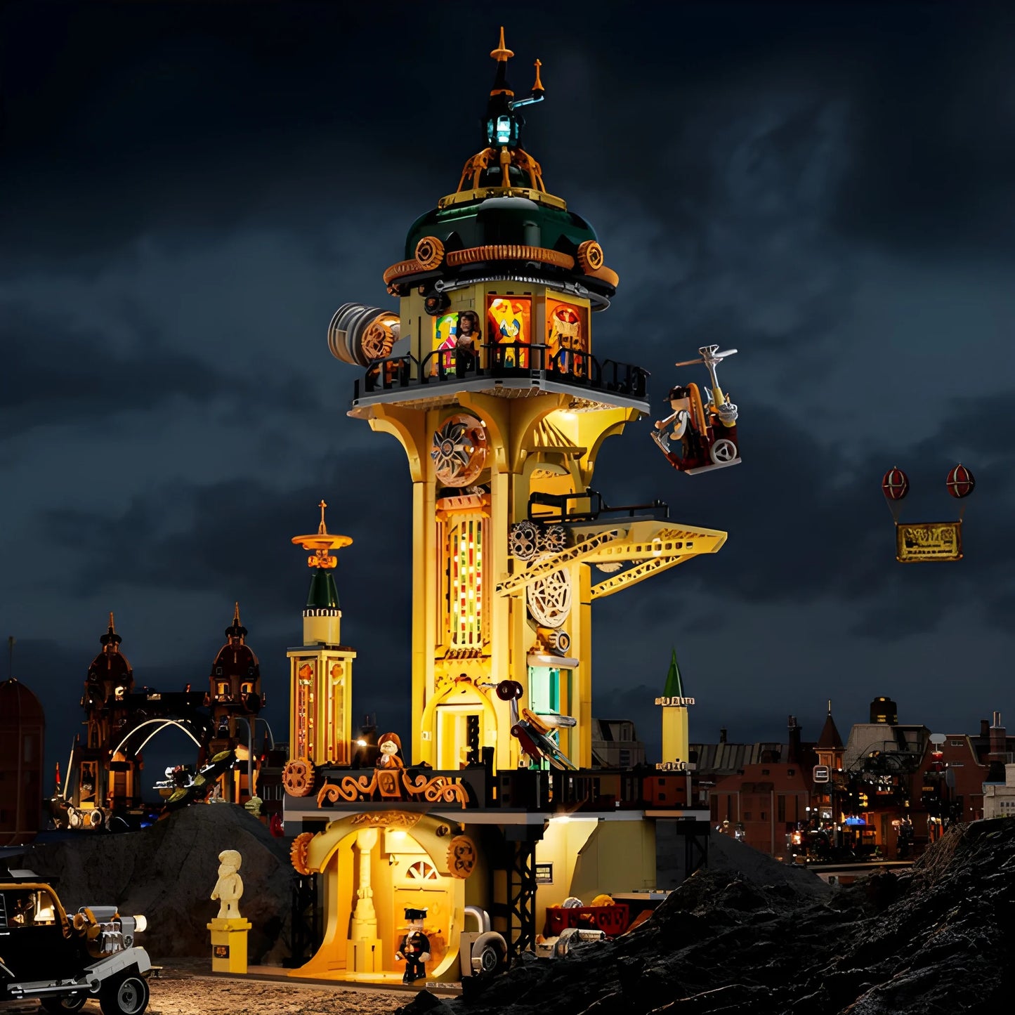 Steampunk Watch Tower
