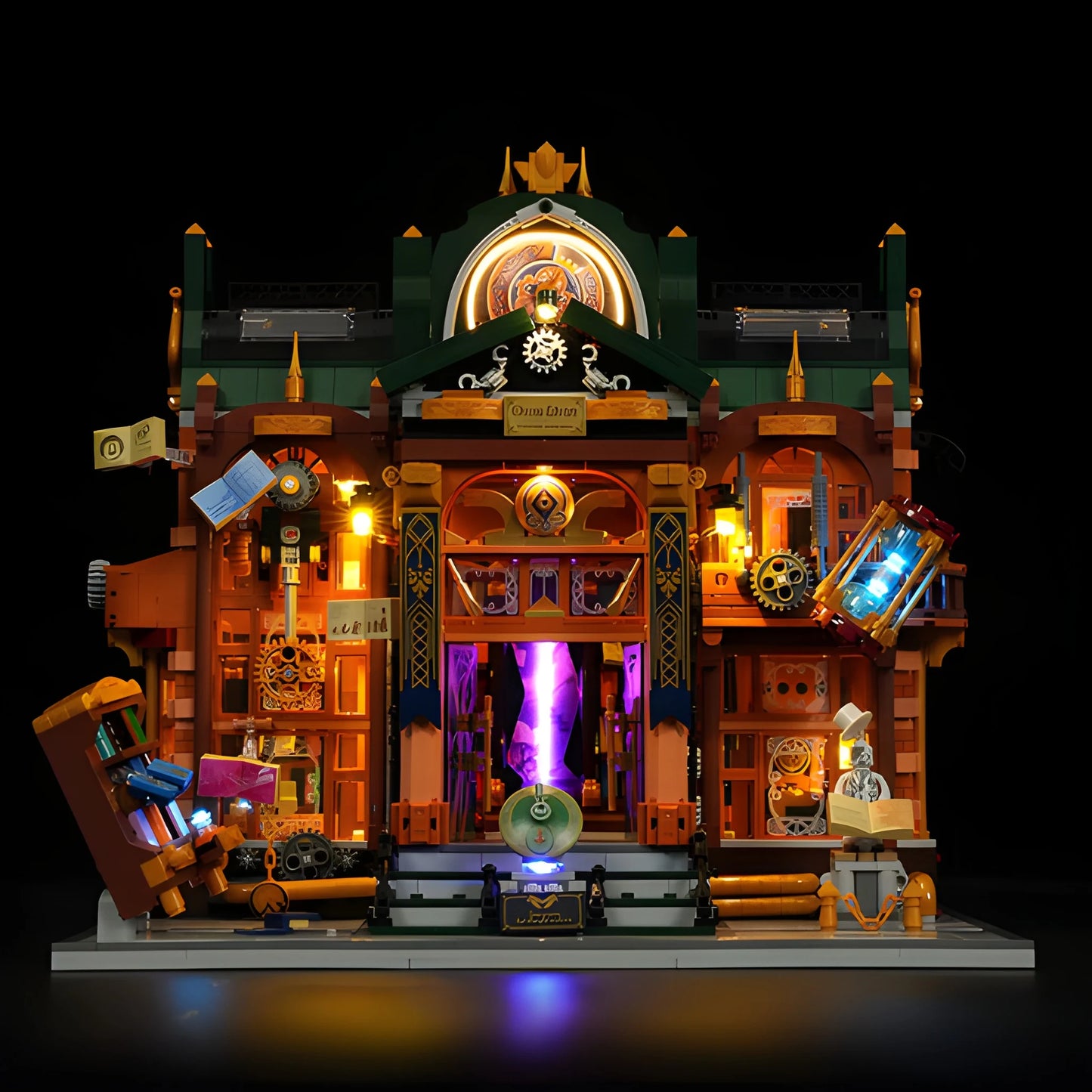 Steampunk Time Rift Library