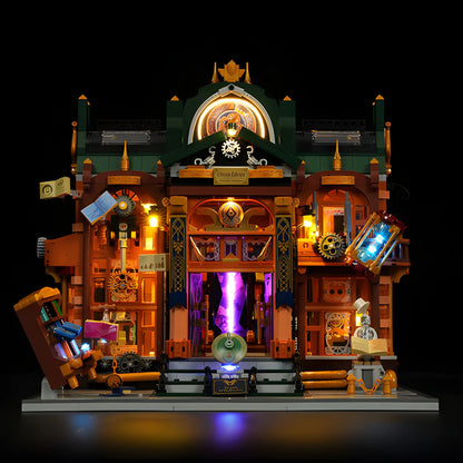 Steampunk Time Rift Library