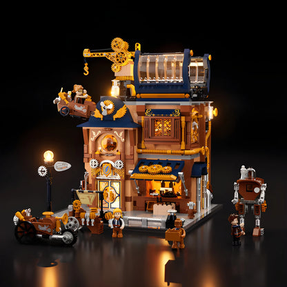 Steampunk Mechanical Workshop