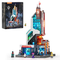 Neon Tech Tower