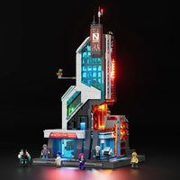 Neon Tech Tower