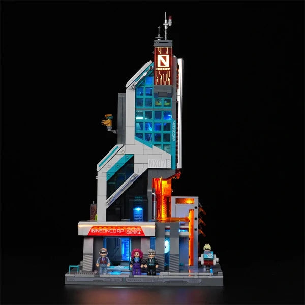 Neon Tech Tower