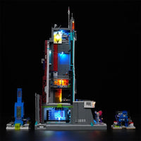 Neon Tech Tower