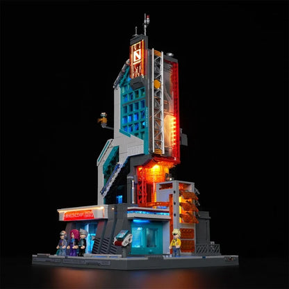 Neon Tech Tower