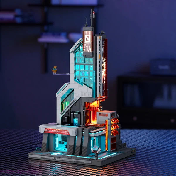 Neon Tech Tower