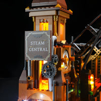 Steampunk Train Station