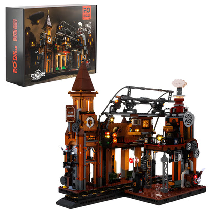 Steampunk Train Station